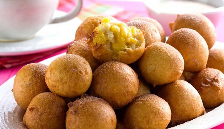 Bolinho de chuva de Laranja