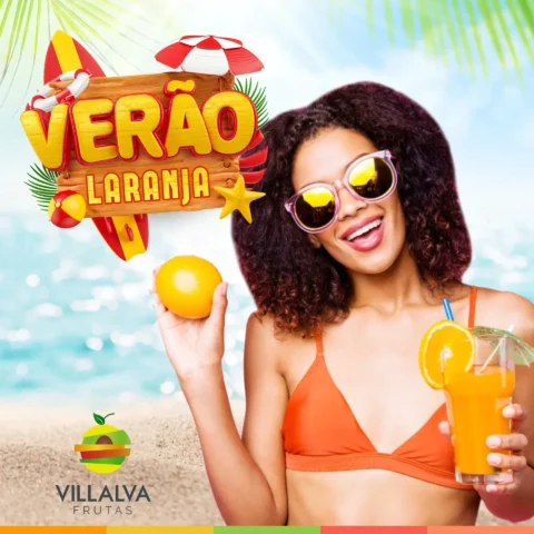 Verão com sabor de laranja!