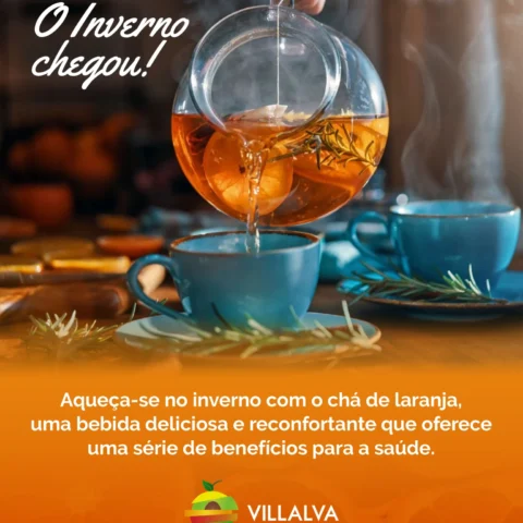 Chá de Laranja, Gengibre e Canela