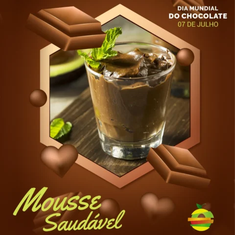 Mousse de Chocolate Vegano